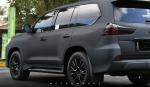 Lexus LX570 Dead Matte Black by MetroWrapz 2018 года